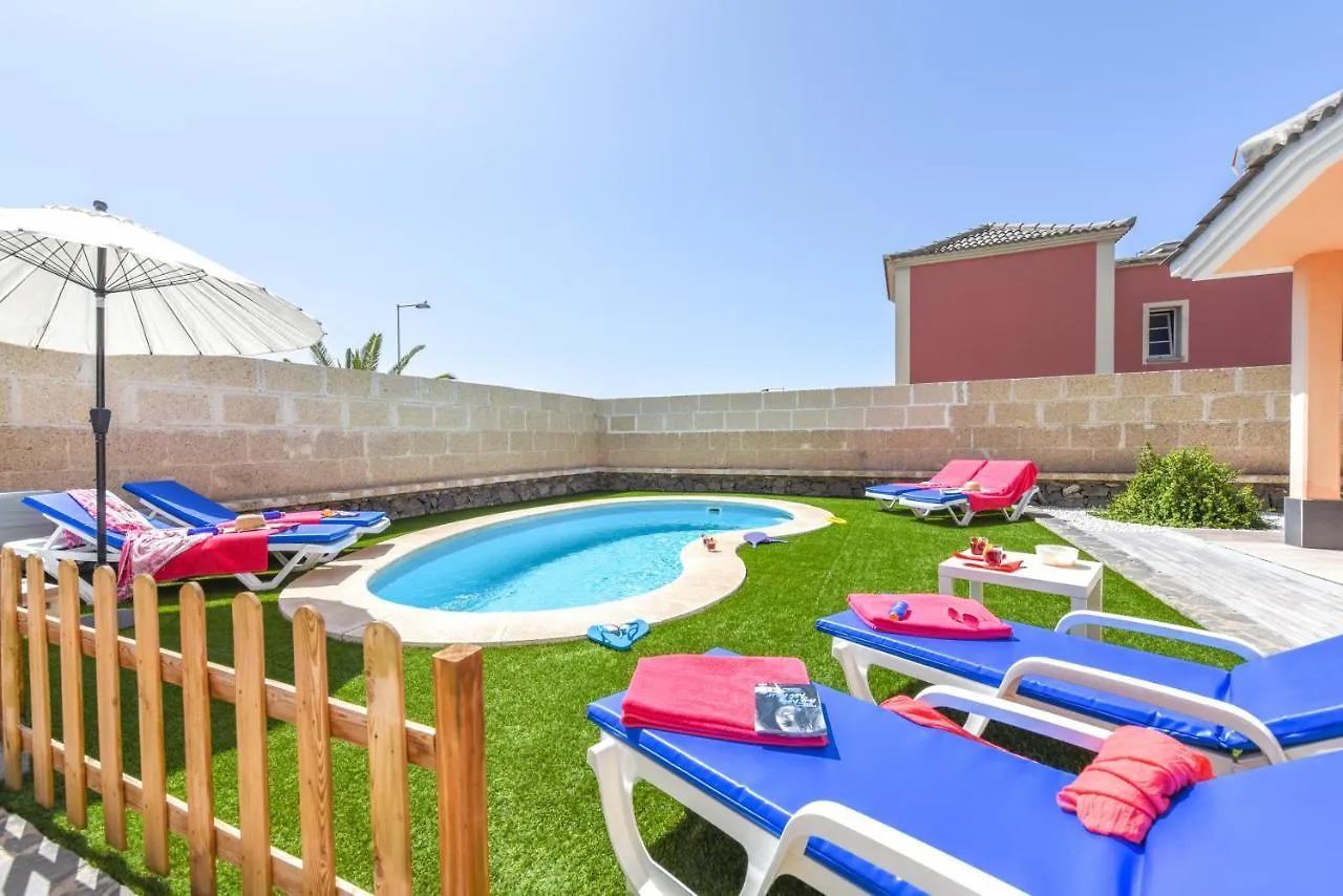 Villa Aloe con piscina climatizada, Playa Fañabe, Costa Adeje Сasa de vacaciones Costa Adeje (Tenerife)